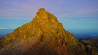 Besteigung des Mount Kenya über die Sirimon Route