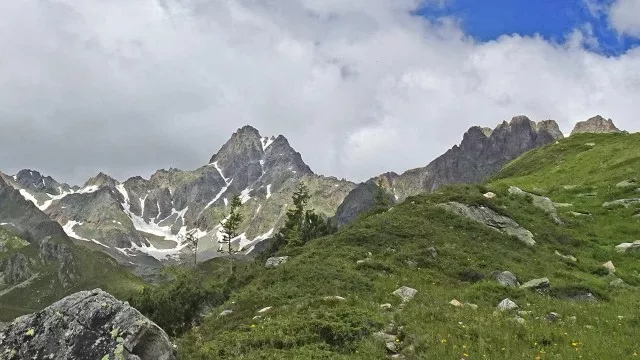 Verwall Wanderung Aufstieg Madlein