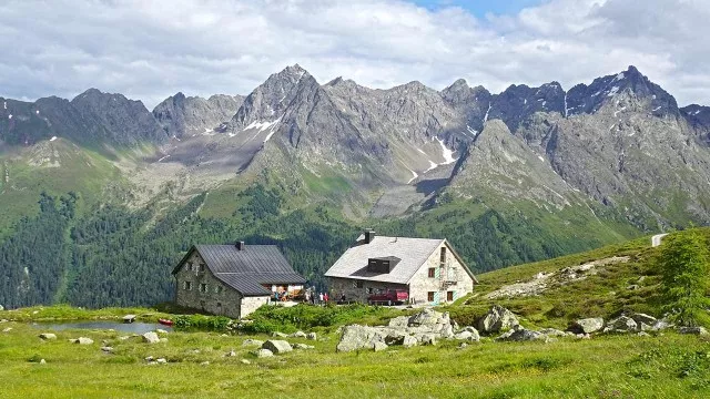 Verwall Runde Friedrichshafener Hütte Wanderung Silvretta