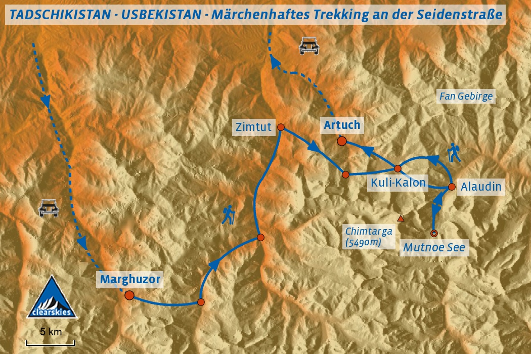 trekking tadschikistan
