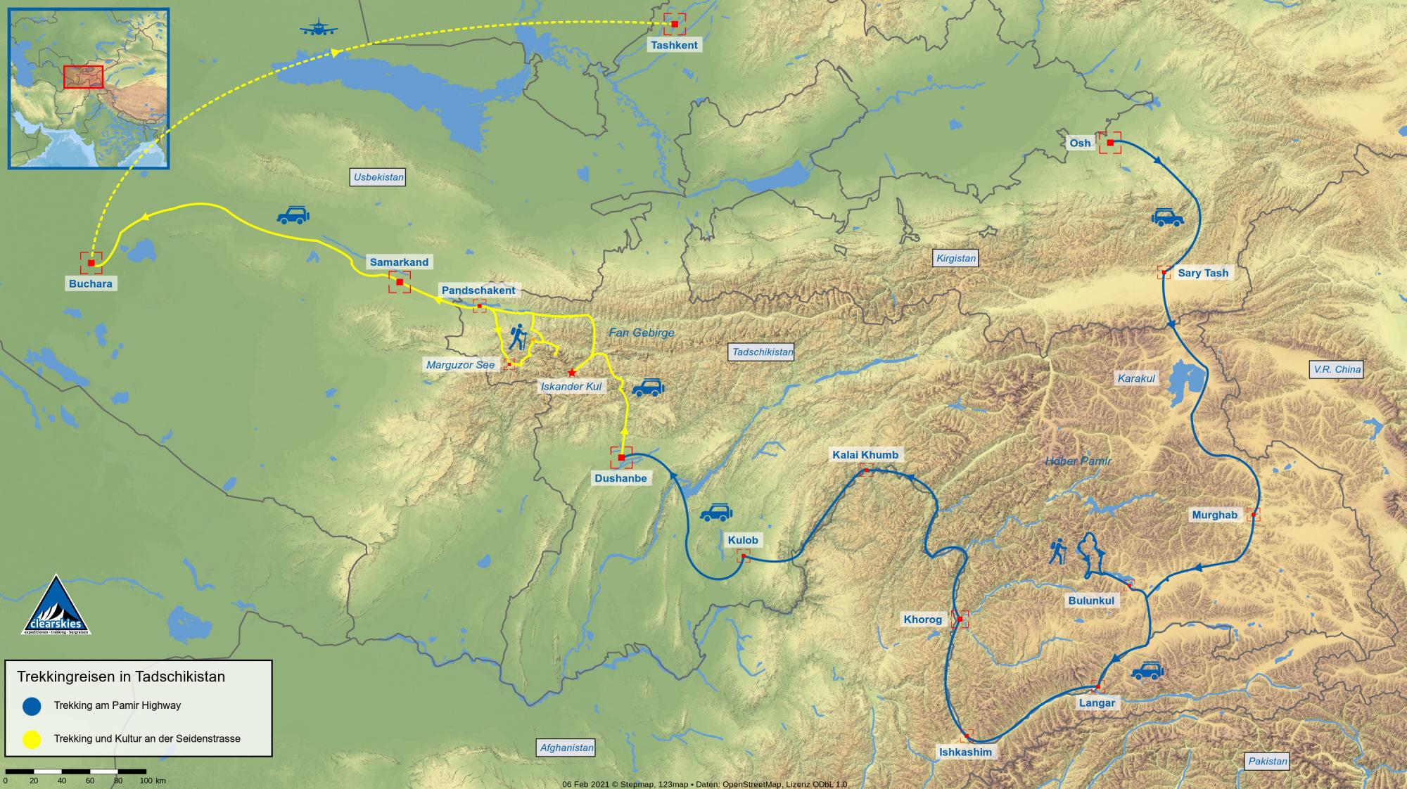 tadschikistan reisen