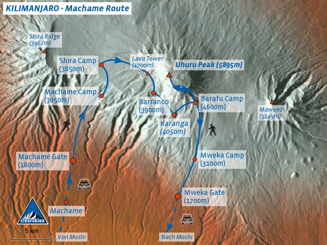 Kilimanjaro Machame Route