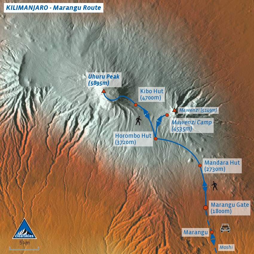 Kilimanjaro Marangu Route